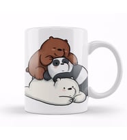 We Bare Bears 015 Kupa Bardak Porselen