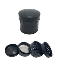 Mini Boy Siyah 43 mm. Alloy Grinder Herbal Parçalayıcı rb86sy