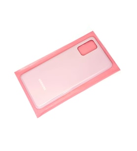 Tkgz Samsung Galaxy S20 PLUS Arka Pil Batarya Kapağı (CAM) PEMBE