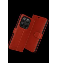 Pilelistore   Xiaomi Mi 15T Trend S Plus Kapaklı Kılıf - Kırmızı