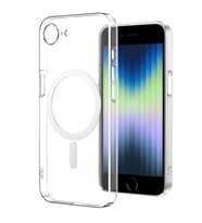 iPhone 17E Kılıf Magsafe Özellikli Şık Sert ve İnce London Premium PC Kapak (Renksiz)