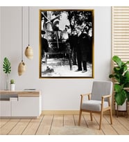 ÇERÇEVELİ ATATÜRK TABLO S37