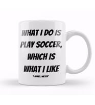 Lionel Messi Quotes Gifts Kupa Bardak Porselen