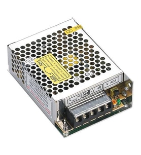 5 Volt DC 50 Watt 10 Amper IP20 Delikli Kalın Kasa Güç Kaynağı