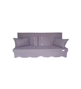 MİRZADE SOFA SOFT KUMAŞ TENTESİZ 28 DNS SÜNGER  SALINCAK MİNDERİ-sofa salıncak koyu gri