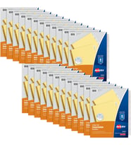 Avery 8-Tab Klasör Bölücüleri, Takılabilir Şeffaf Büyük Sekmeler, 24 Set, 2 Paket (1115)