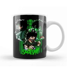 Midoriya Izuku Smash Kupa Bardak Porselen