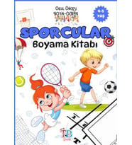 Sporcular Boyama Kitabı