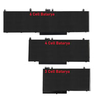 Dell Latitude E5570 Batarya Pil RETRO 3Cell