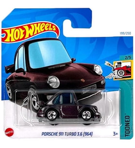 Hot Wheels - Porsche 911 Turbo 3.6 - Tooned - Mor (1/64)