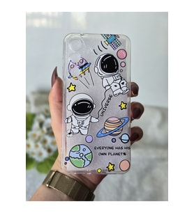 Samsung Galaxy S25 PLUS Uyumlu Baskılı Şeffaf Silikon Telefon Kılıfı