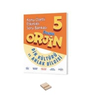 5. Sınıf Orjin Din Kültürü Konu Özetli Soru Bankası