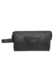 Diga Hakiki Deri 3006 Dopp Kit El Çantası Lacivert (DENIM)