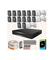 Provzen Rivo Dahua 14 Kameralı Full HD Güvenlik Kamerası 1tb hdd