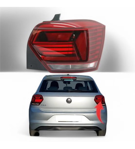 Vw Polo Sağ Stop Lambası Ledsiz 2017-2020 2G0945096B-5