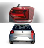 Vw Polo Sağ Stop Lambası Ledsiz 2017-2020 2G0945096B-5