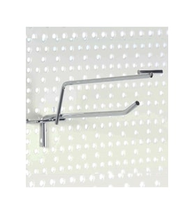 Delikli Pano Askı Teli Etiket Demirli - 15 cm (Pakette 10 Adet)
