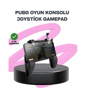 Mey İthalat® PUBG Mobile İçin Tetikleyicili Joystickli Telefon Gamepadi