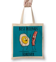 Bacon And Eggs Bez Çanta Uzun Saplı