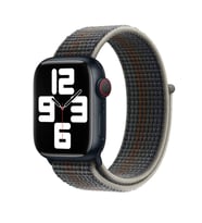 Apple Watch 40mm Uyumlu Kordon Hasır Örgü Cırt Cırtlı Terletmeyen Zore KRD-03 Kumaş Kayış
