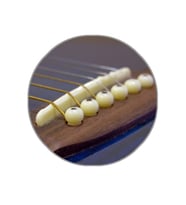 Akustik Gitar Pimi Krem