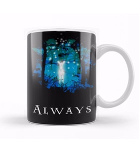 Harry Potter Snape's Patronus Kupa Bardak Porselen