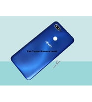 Oppo A12 Uyumlu FULL KASA Arka Kapak Batarya Kapağı - MAVİ