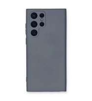 Samsung Galaxy S24 Ultra Kılıf Nano İçi Kadife Silikon - Gri