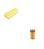 Bosch Filtre Bakım Seti Mercedes E220 CDI W210 2000-2002 Dizel Hava + Yağ filtre
