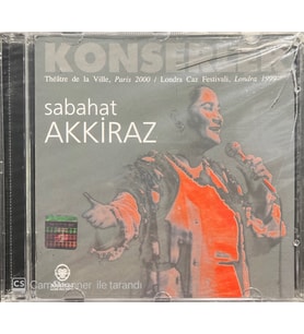 (Plak Değildir CD dir) CD Sabahat Akkiraz Konserler Açılmamış Jelatininde CD (Karışık)