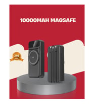Mey İthalat® Kablosuz 15W Şarj Destekli 10000 mAh Taşınabilir Powerbank – Hızlı Şarj Özellikli