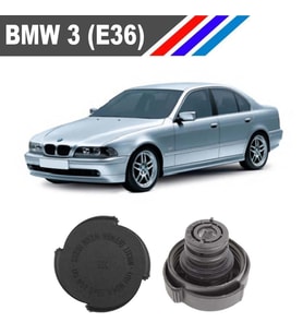 Otozet -Bmw 3 E36 Radyatör Yedek Su Depo Kapağı Yan Sanayi 200 Bar