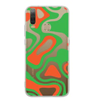 PrintiFy General Mobile GM 10 Uyumlu Kamera Korumalı Renkli Desen Tasarımlı Şeffaf  Kılıf