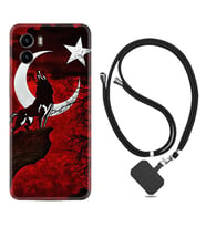 Vivo Y15S Y32 Y33S Y51 Y53S Kılıf Boyun Askılı Silikon Wolf and Moon 2 1381