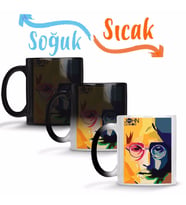 John Lennon Sihirli Kupa Bardak Porselen