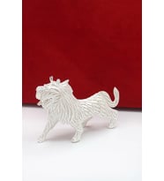 Aslan Model 925 Ayar Gümüş Telkari Biblo Aksesuar 201023080