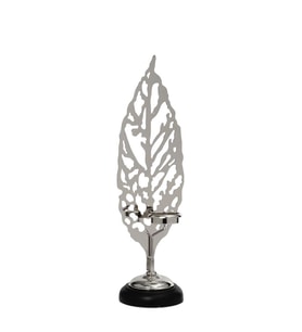 Vitale Silver Yaprak Mumluk Ak.Je0093