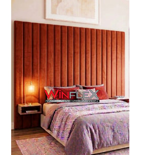 AKUSTİK KUMAŞ KAPLI DİKEY PANEL 10x210CM - 12 ADET