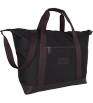 Bagacar Siyah Unisex Omuz Askılı Spor Seyahat ve Plaj Çantası