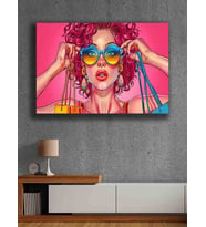 Koç stüdyo Modern tasarım kanvas tablo 50x70 (Çok Renkli)