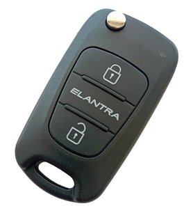 Hyundai Elantra Uyumlu Anahtar Kabı Kumanda Kabı Oto Anahtarlık Vidalı Logolu