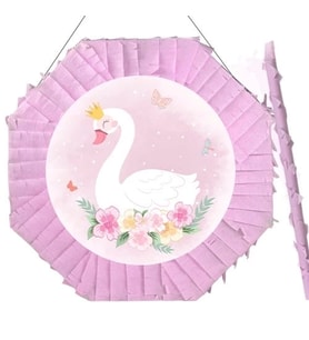 Pinyata KUĞU Pembe 42 cm sopalı
