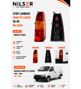 Nissan Vanetta Cargo Stop Sağ 1996-2000