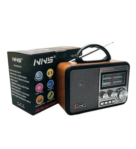 NNS NS-8897 Orta Boy Retro, Nostaljik, Ahşap Tasarım Radyo (5690)