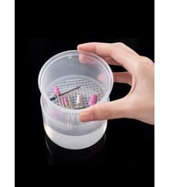 Tırnak Dezenfeksiyon Kabı, Çok Fonksiyonlu Aksesuar Temizleme Sterilize Kabı