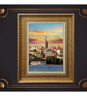 ÖZEL SERİ PASPARTULU TABLO A419