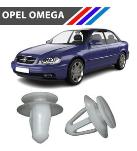 OTOZET Opel Omega Kapı Döşeme Klipsi 100 Adetli Paket 90321122