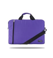 Classone WTX203 WTXpro Su Geçirmez 15.6 inch Laptop  Notebook El Çantası Mor (Siyah-Mavi)