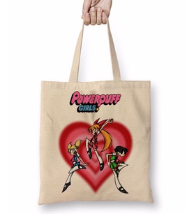 Powerpuff Girls 013 Bez Çanta Uzun Saplı