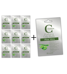 Claderm Aloe Vera 20ml 10 'lu Avantaj Paketi
